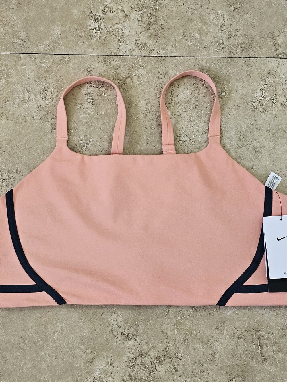 Nike One Women's Light-Support Sports Bra Blush Pink Bra Size 3X HF5368-844 NEW
